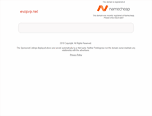 Tablet Screenshot of evopvp.net